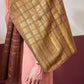 Zari Check Reversible Pashmina Stole