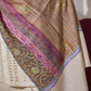 Paisley Stripe Pashmina Shawl