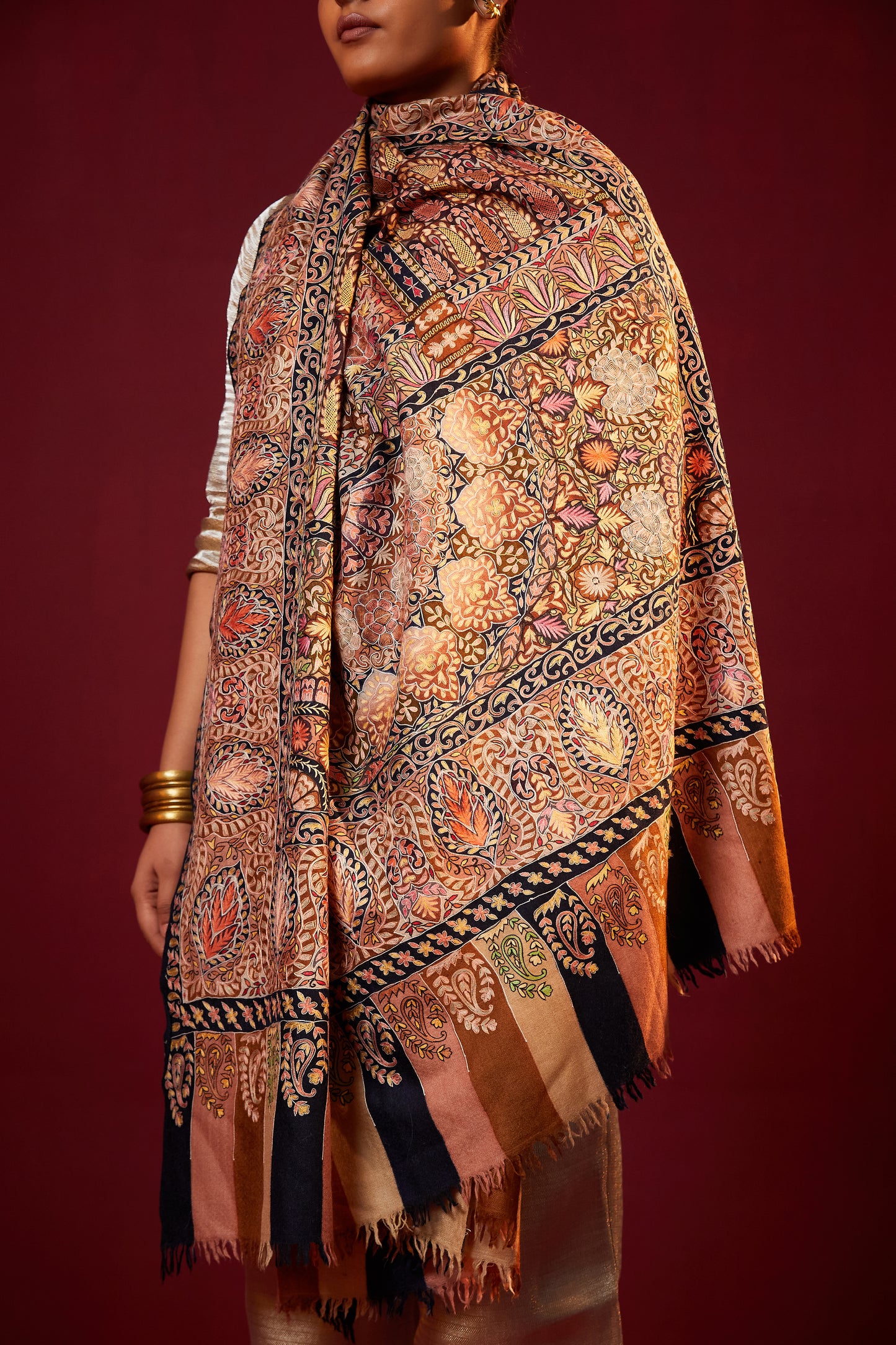 Gulzar-e-Kalam Pashmina Shawl