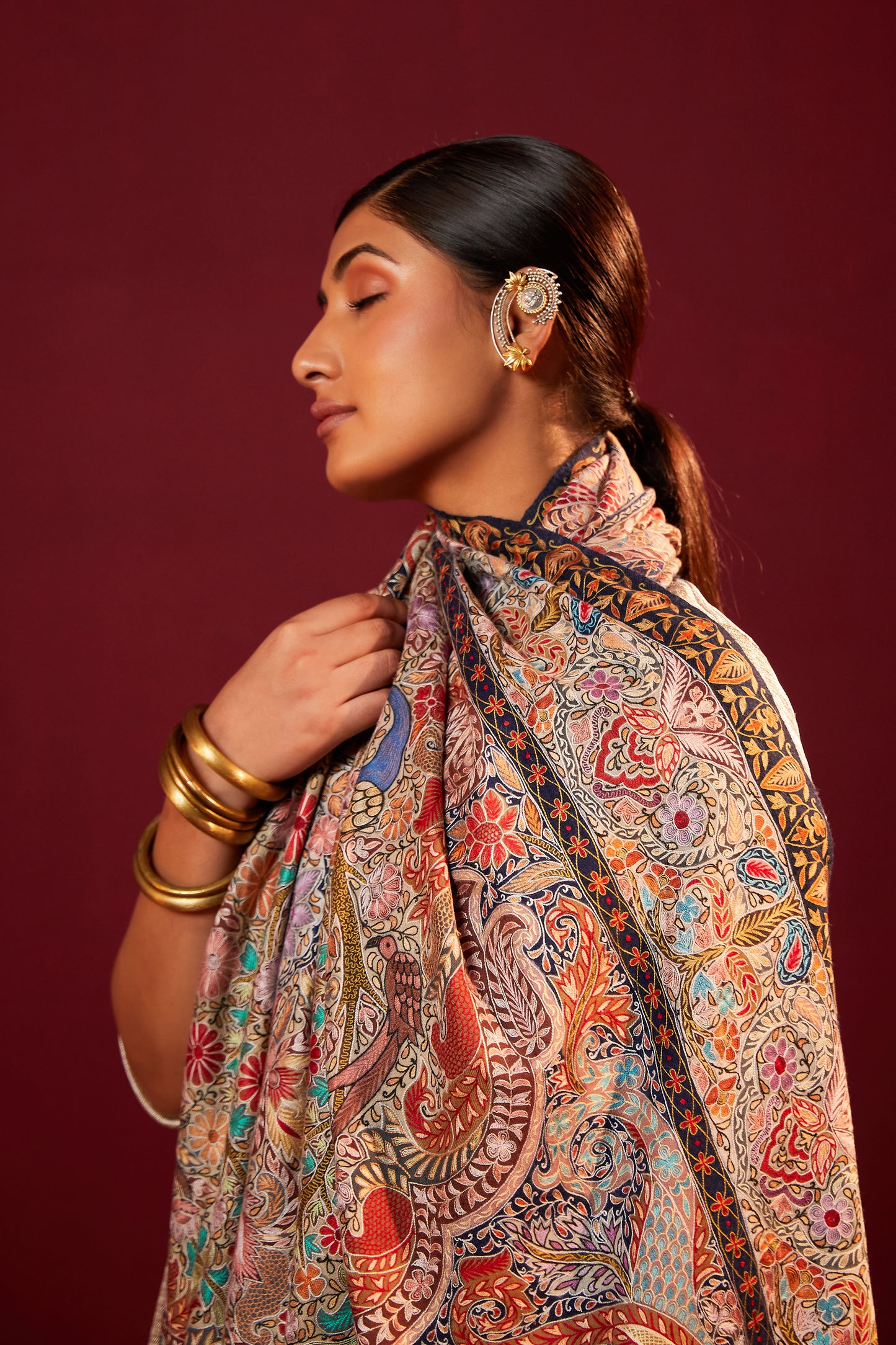 Gulzar-e-Kalam Pashmina Shawl