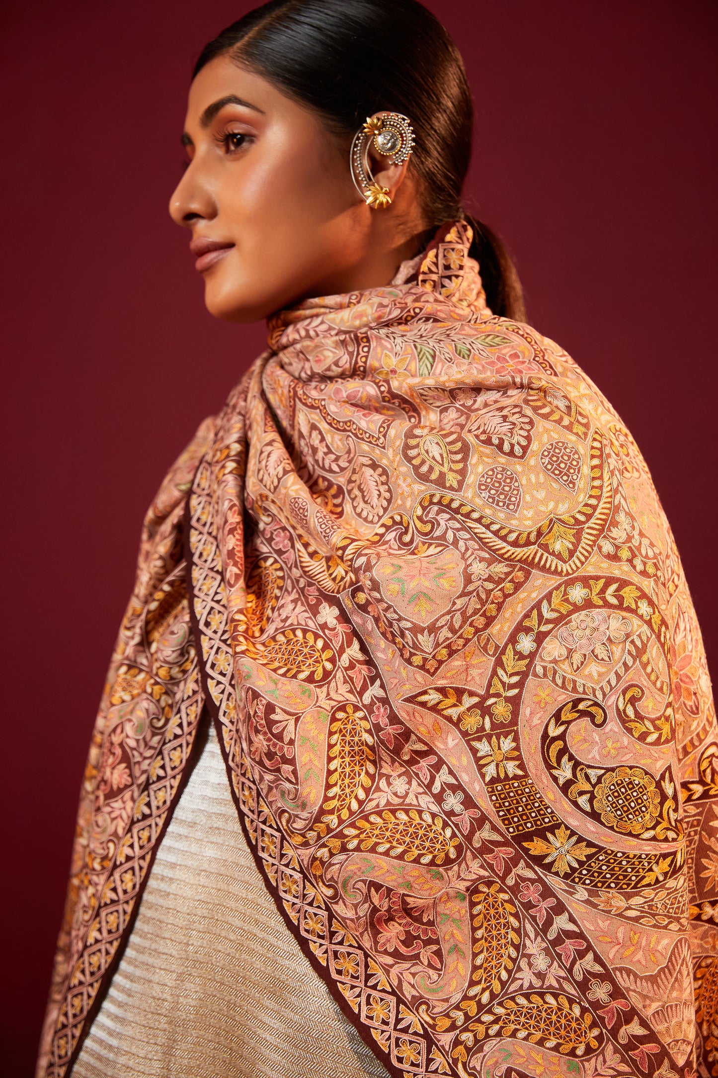 Gulzar-e-Kalam Pashmina Shawl