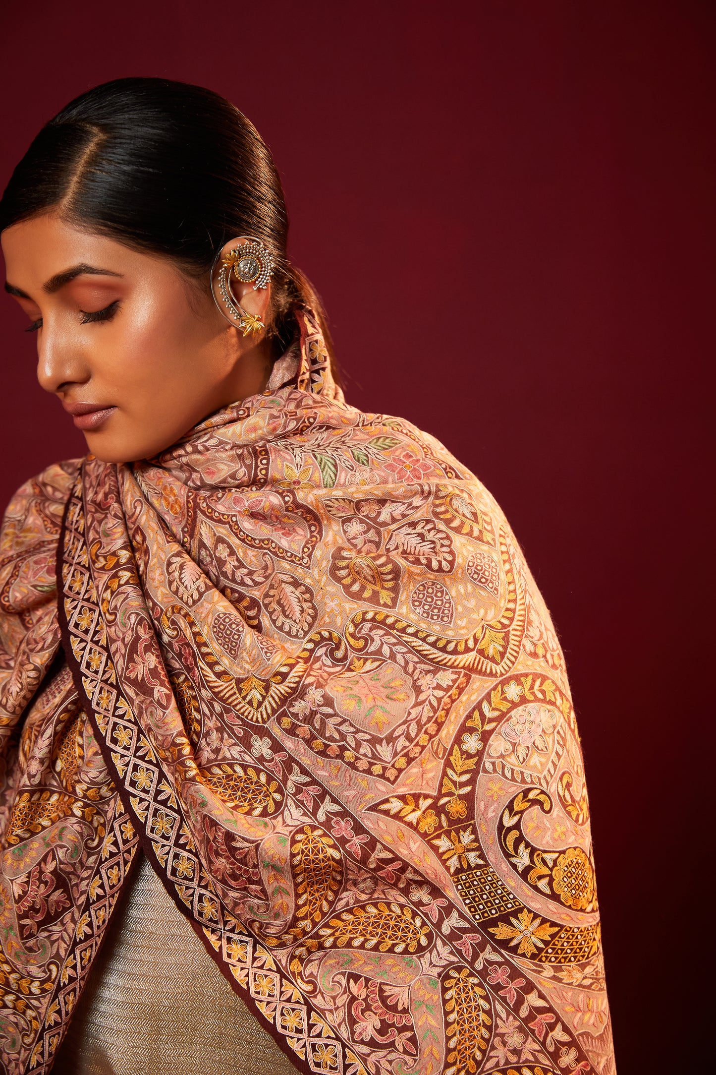 Gulzar-e-Kalam Pashmina Shawl