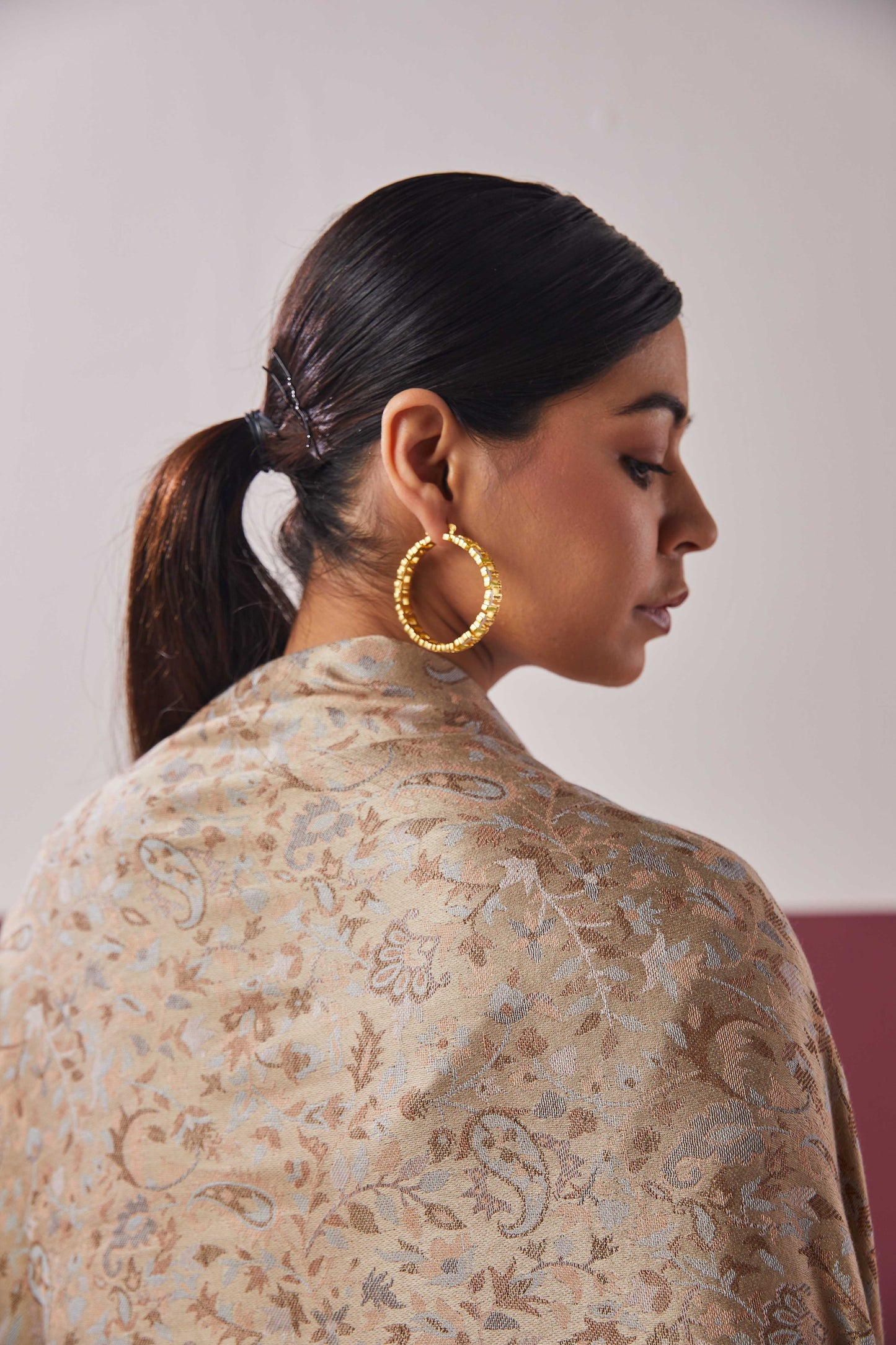MS Kani Wool Reversible Shawl