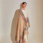 Model is wearing the Sahira Pashmina Shawl from Shaza.