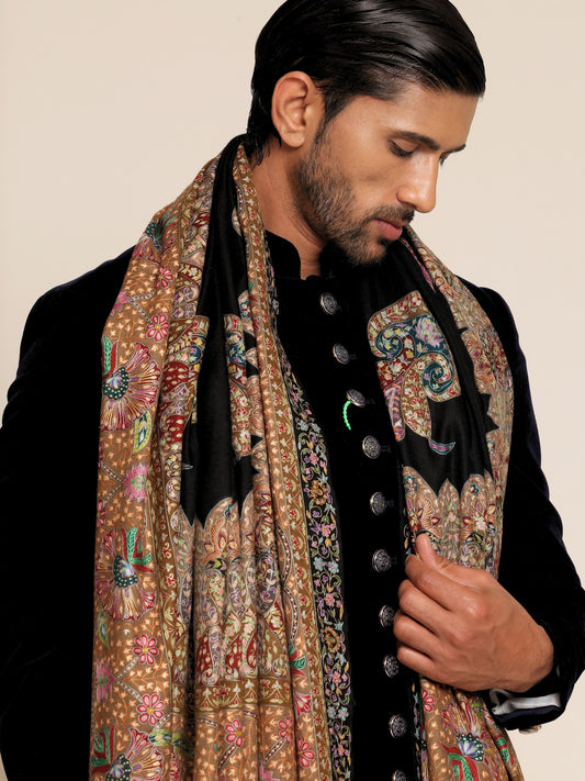 Kalamkari Pashmina Shawl