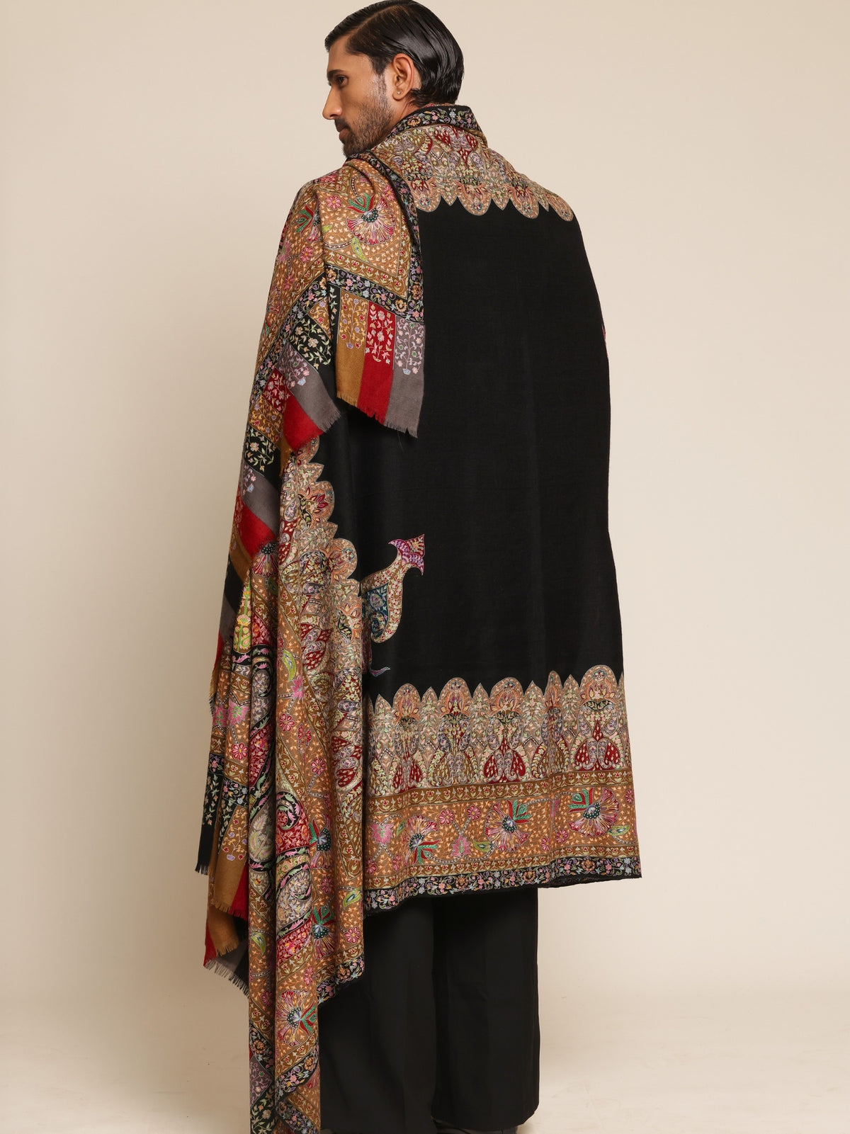 Kalamkari Pashmina Shawl