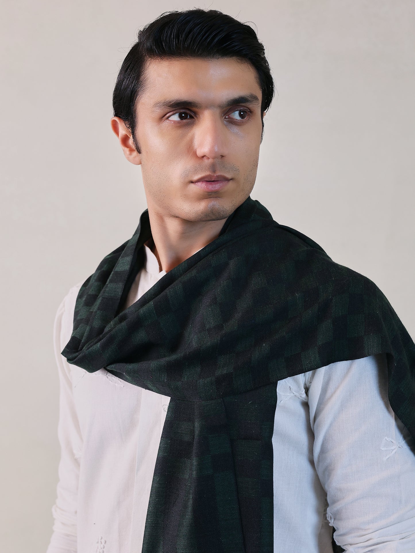 Wool Silk Pashmina Muffler