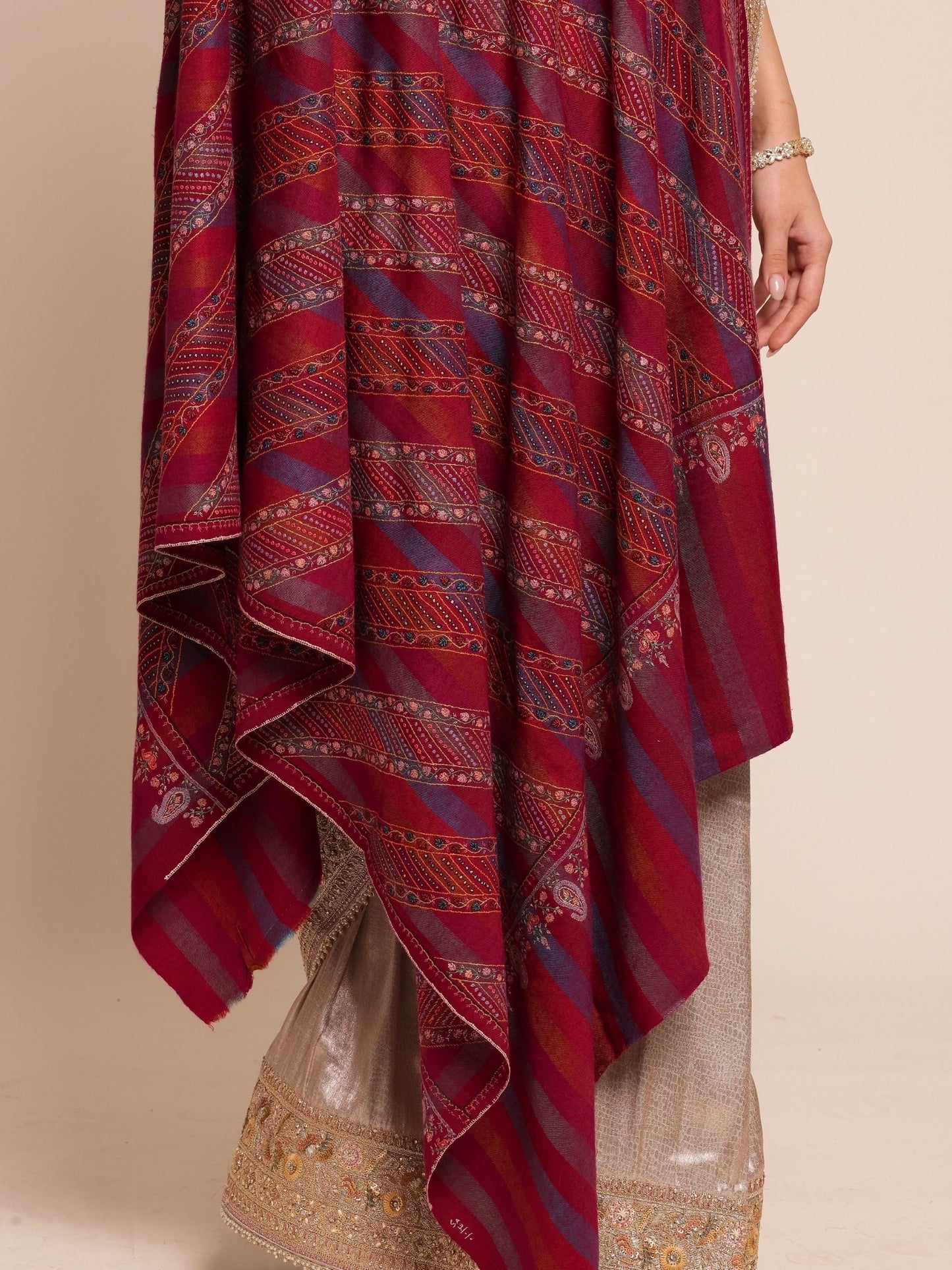 Needlework Pashmina Shawl