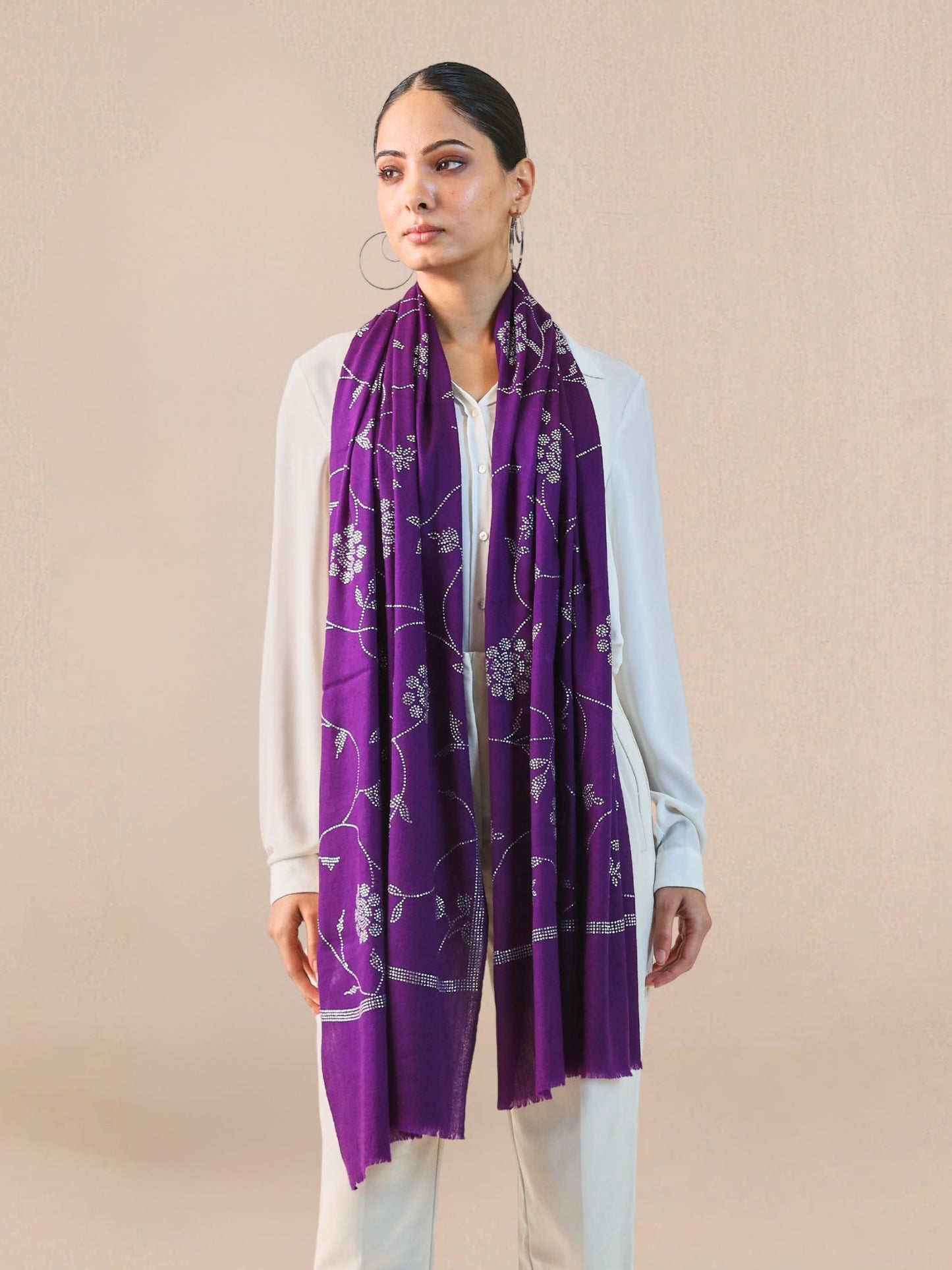 Era of Zaywar Jaal Wool Stole