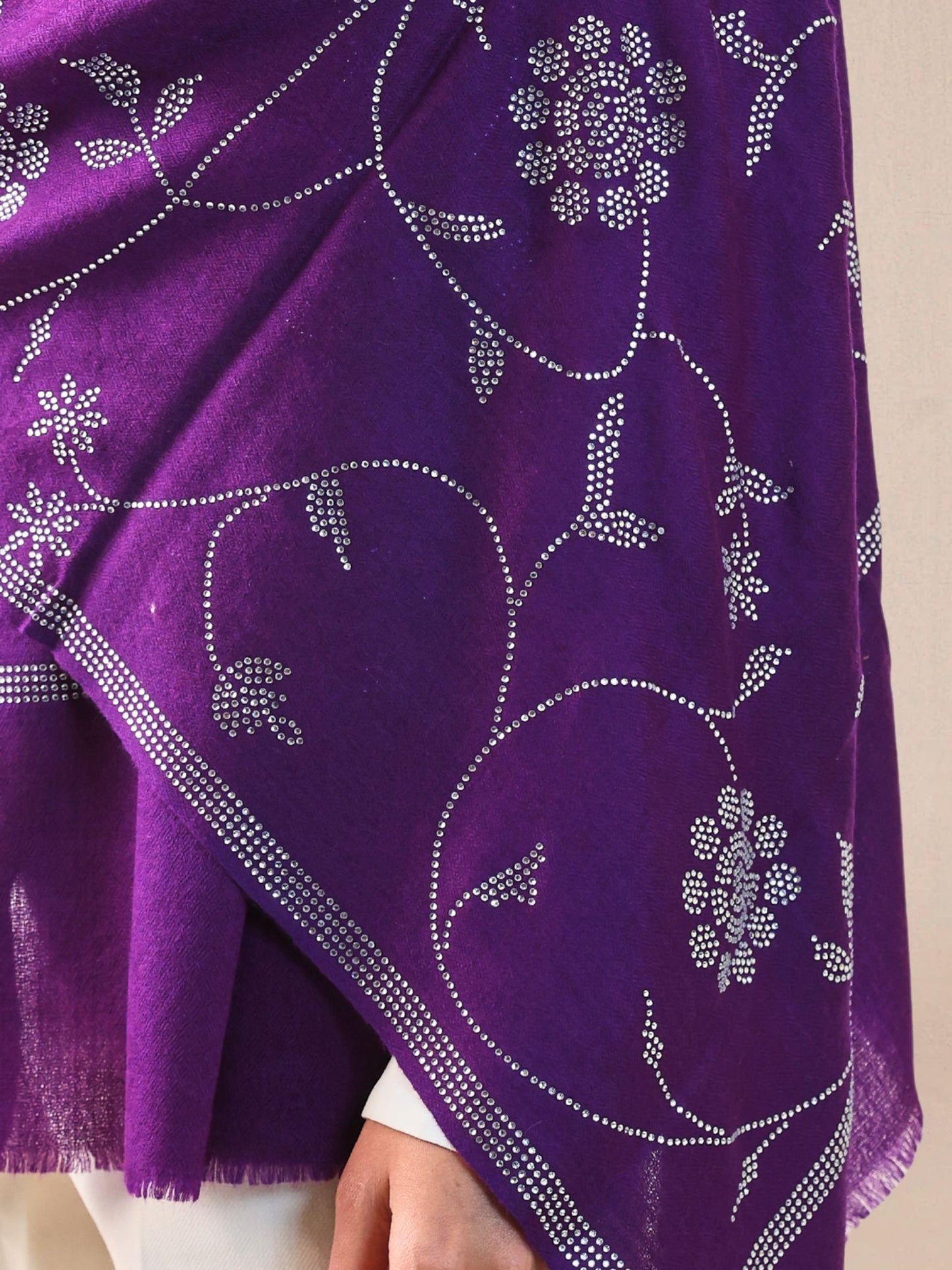 Era of Zaywar Jaal Wool Stole