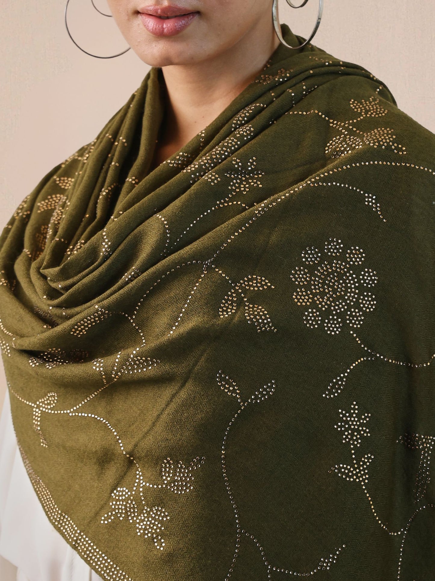 Era of Zaywar Jaal Wool Stole