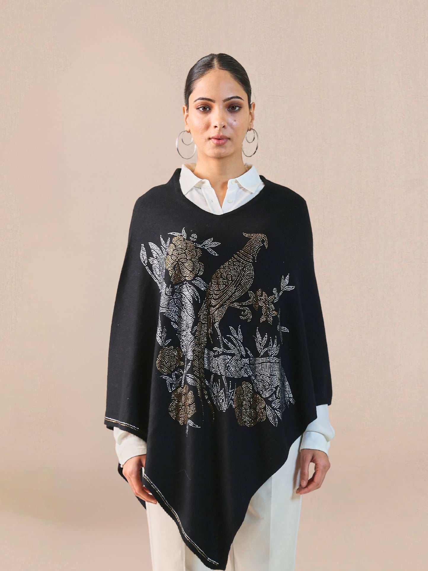 Cape Poncho - Parrot
