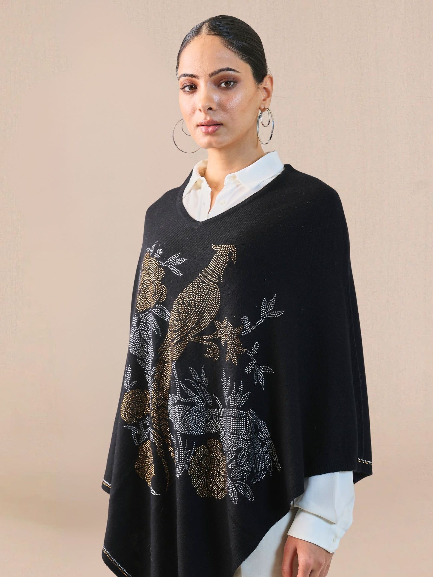 Cape Poncho - Parrot