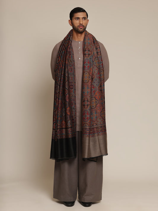 Reversible Men’s Kani Jamawar Shawl