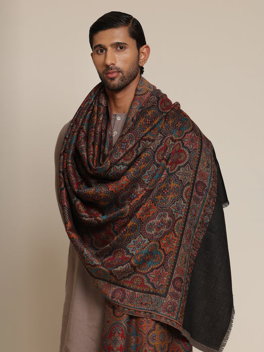 Reversible Men’s Kani Jamawar Shawl