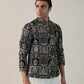 Velvet Bandhgala Jacket