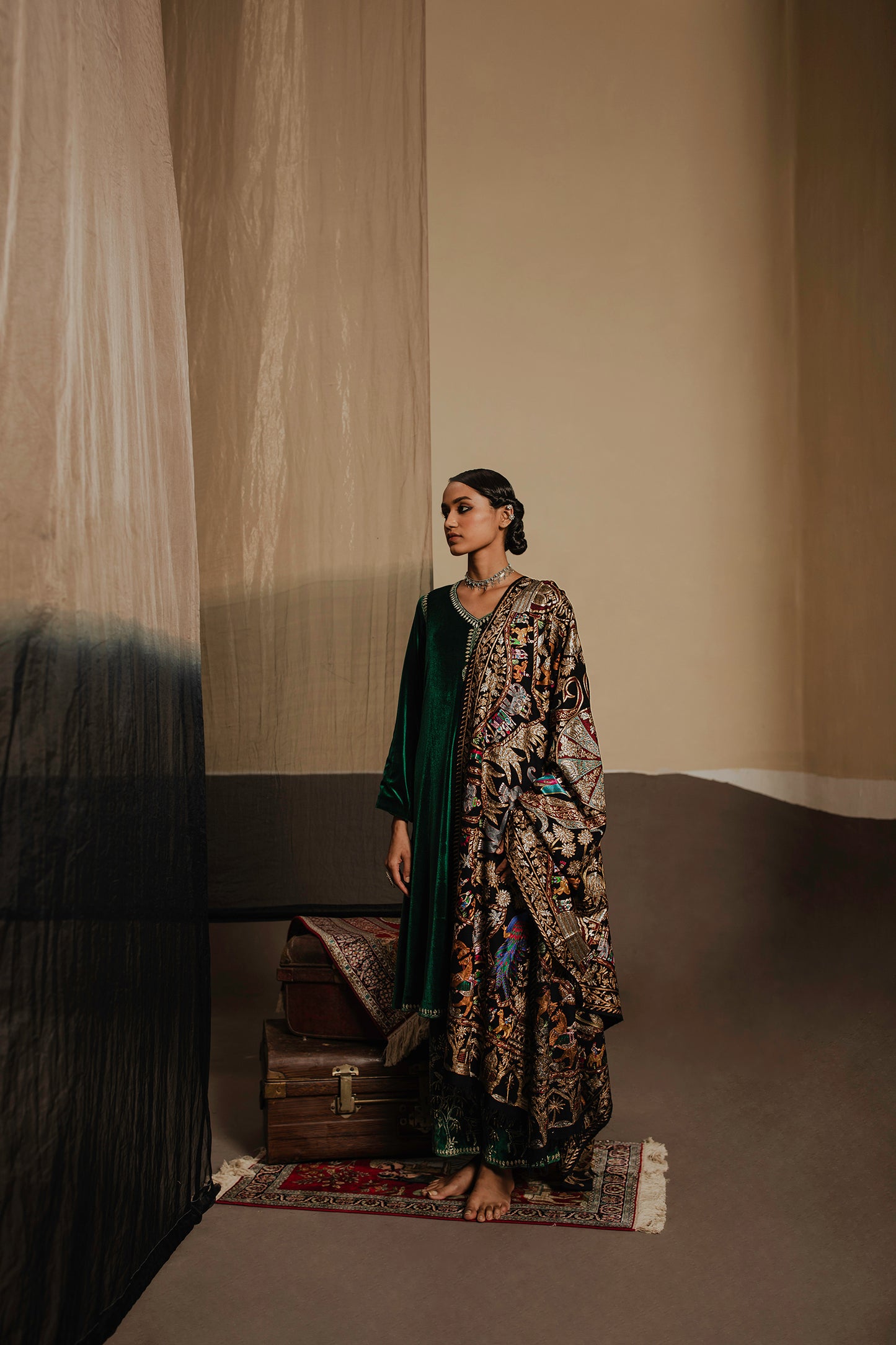Kalam-e- zari : Baraat Pashmina Shawl