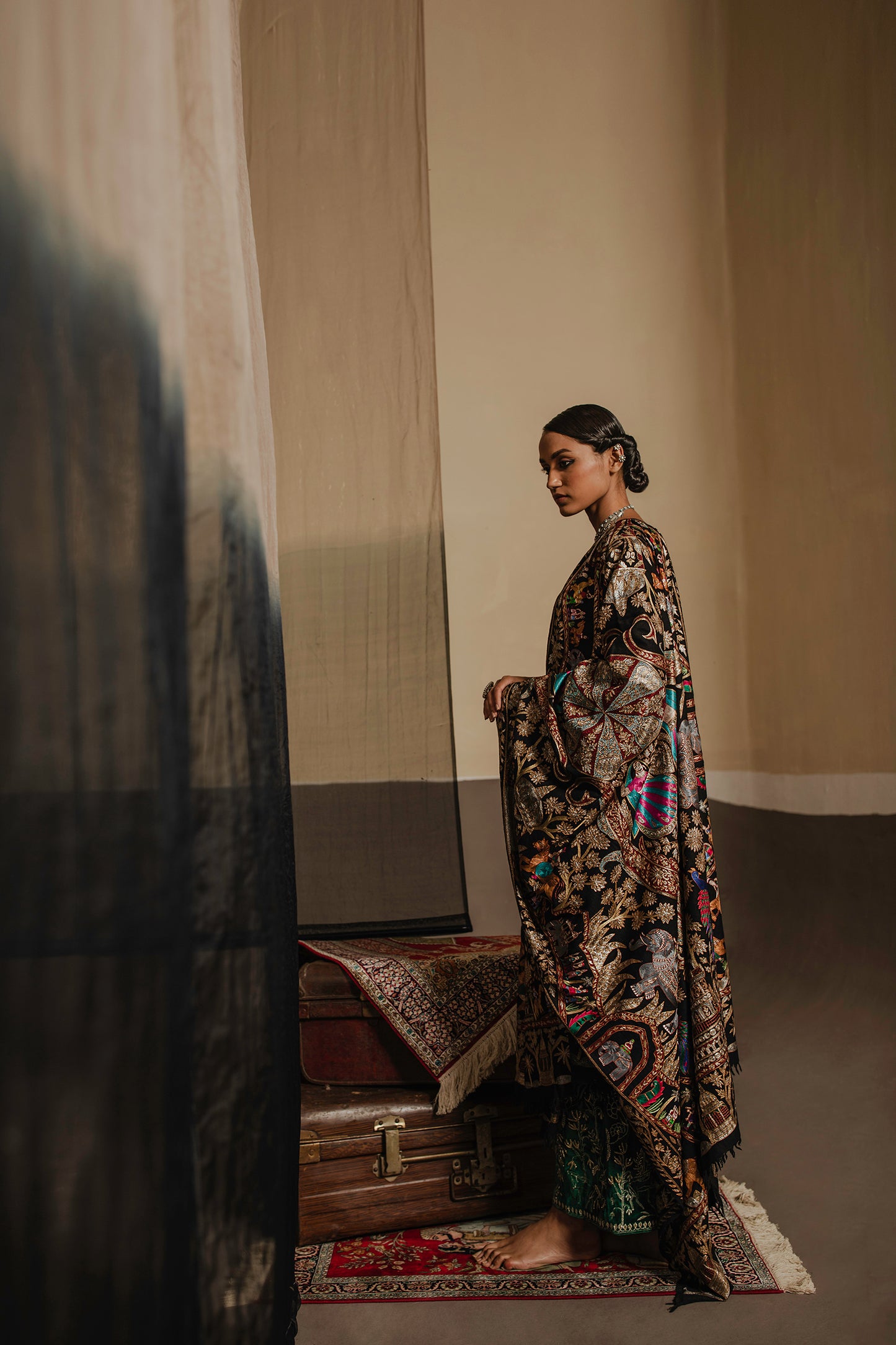 Kalam-e- zari : Baraat Pashmina Shawl
