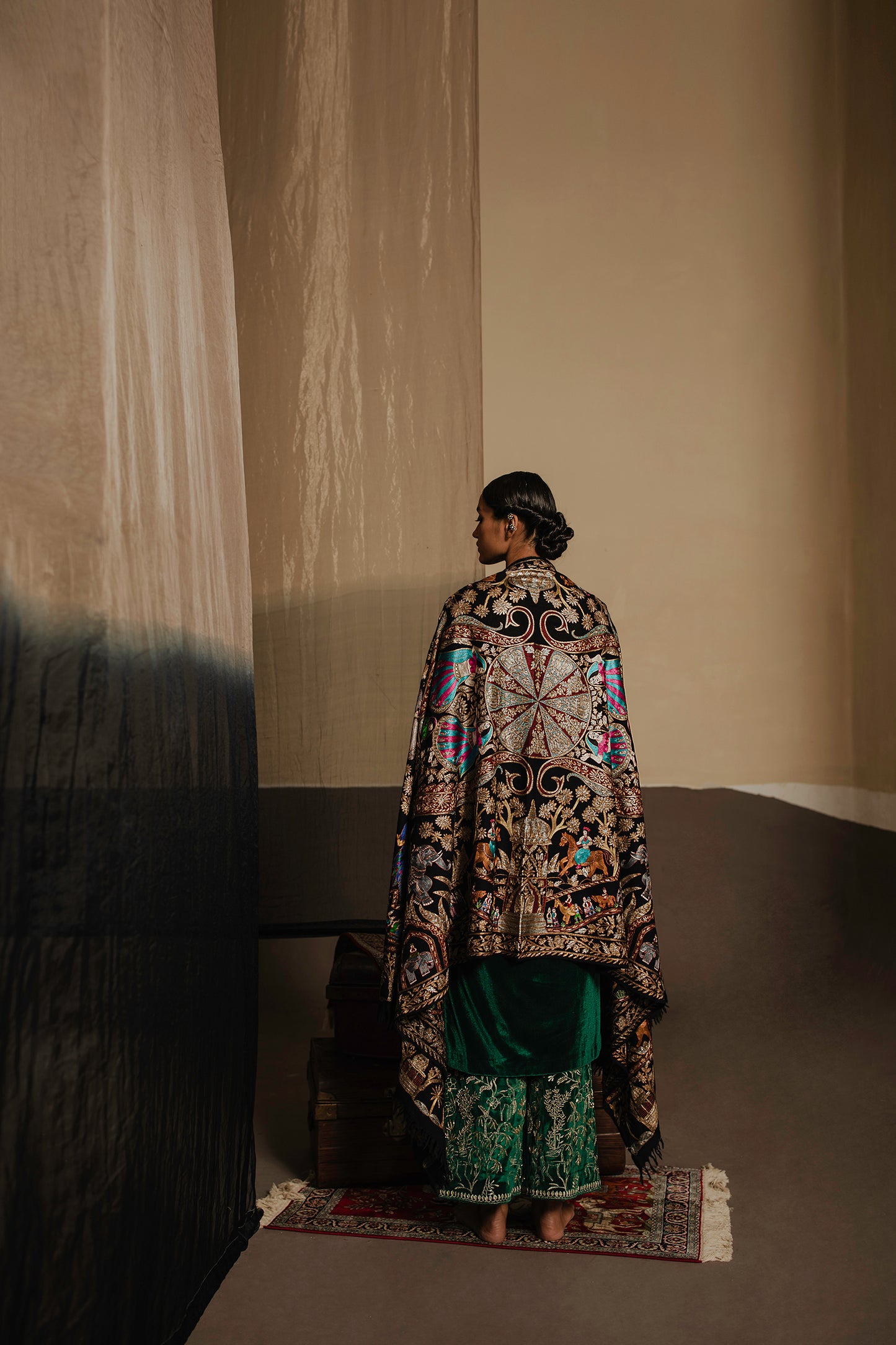 Kalam-e- zari : Baraat Pashmina Shawl