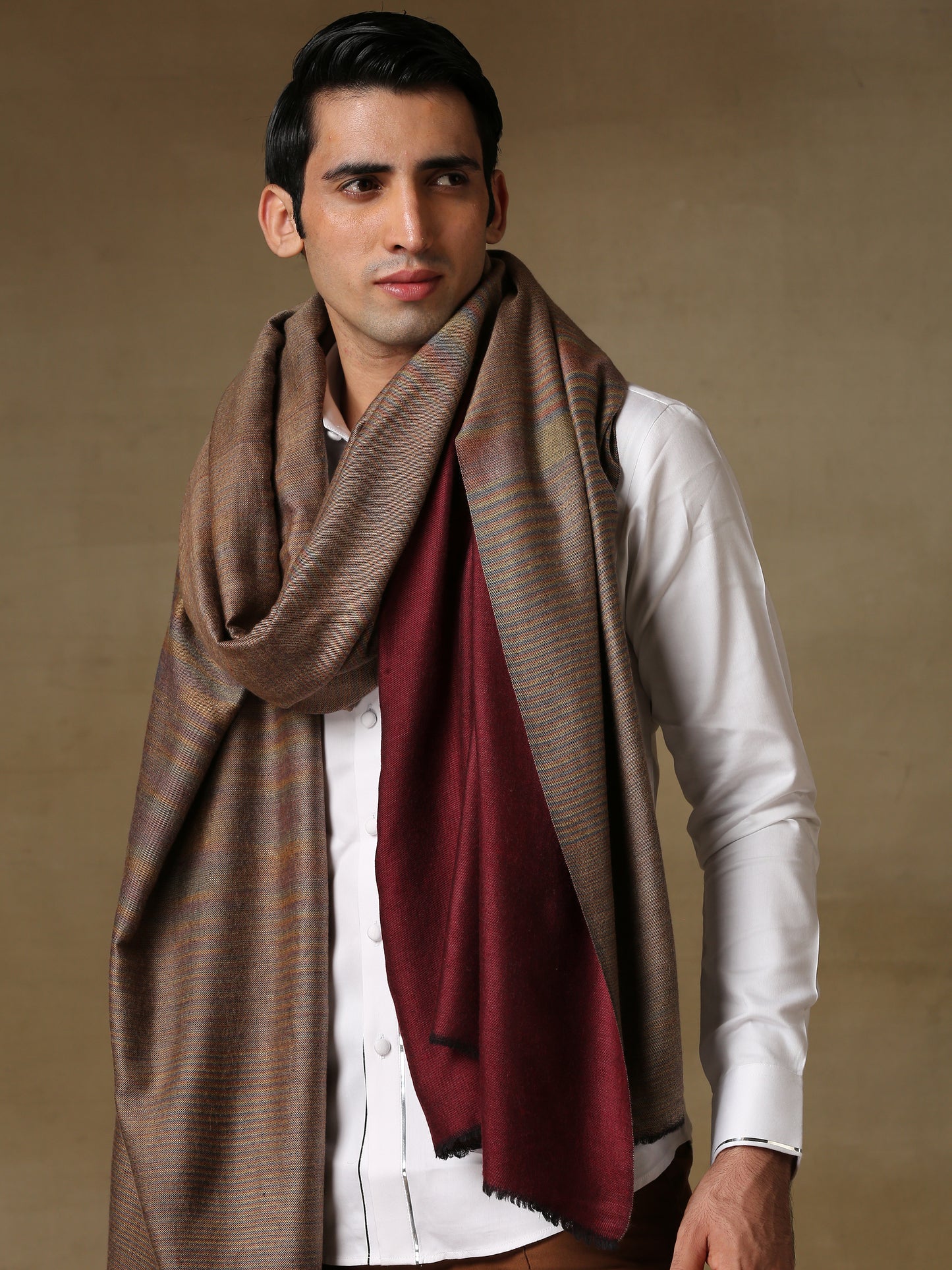 Ekkat Shawl in Self Weave