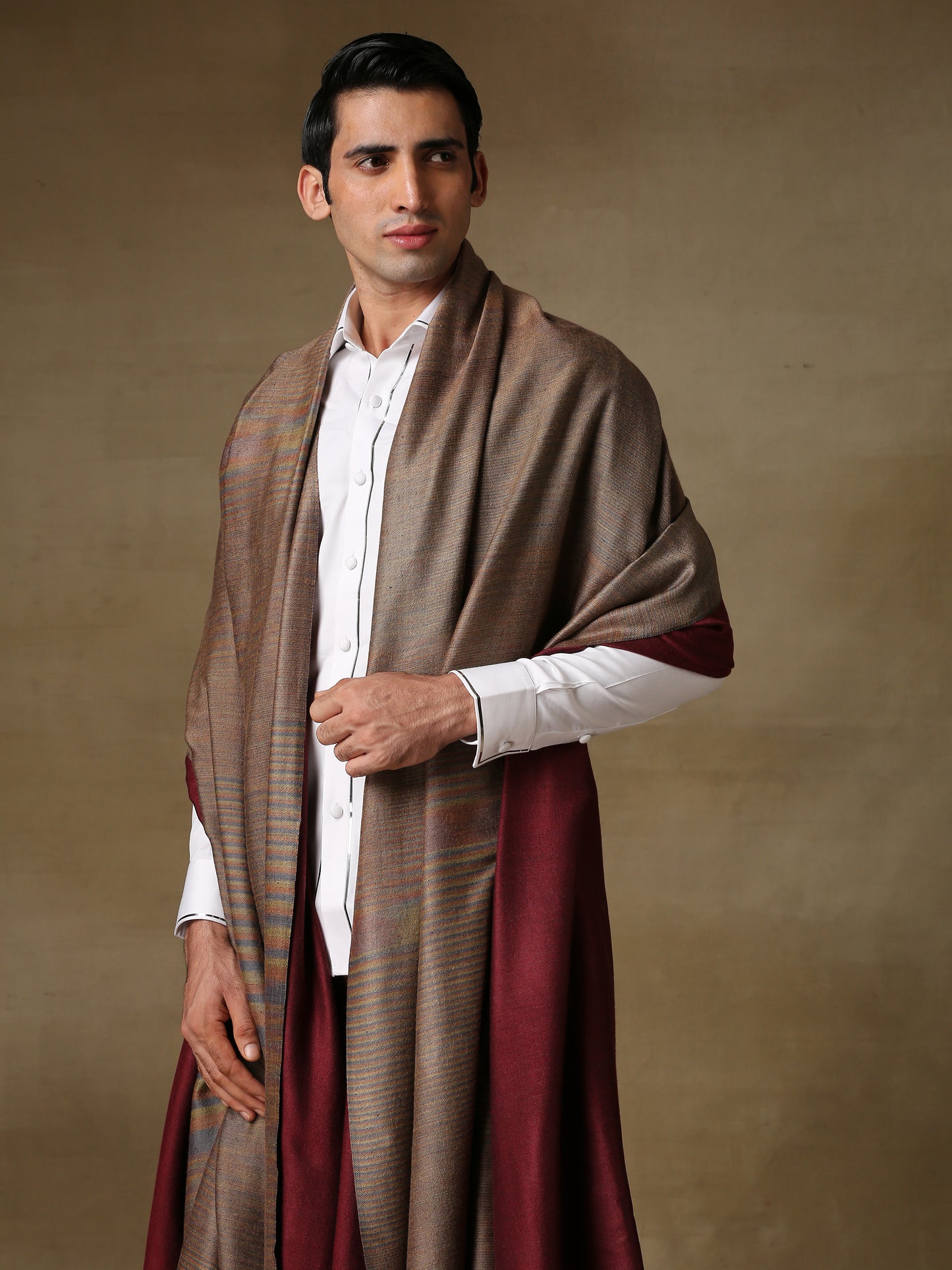 Ekkat Shawl in Self Weave