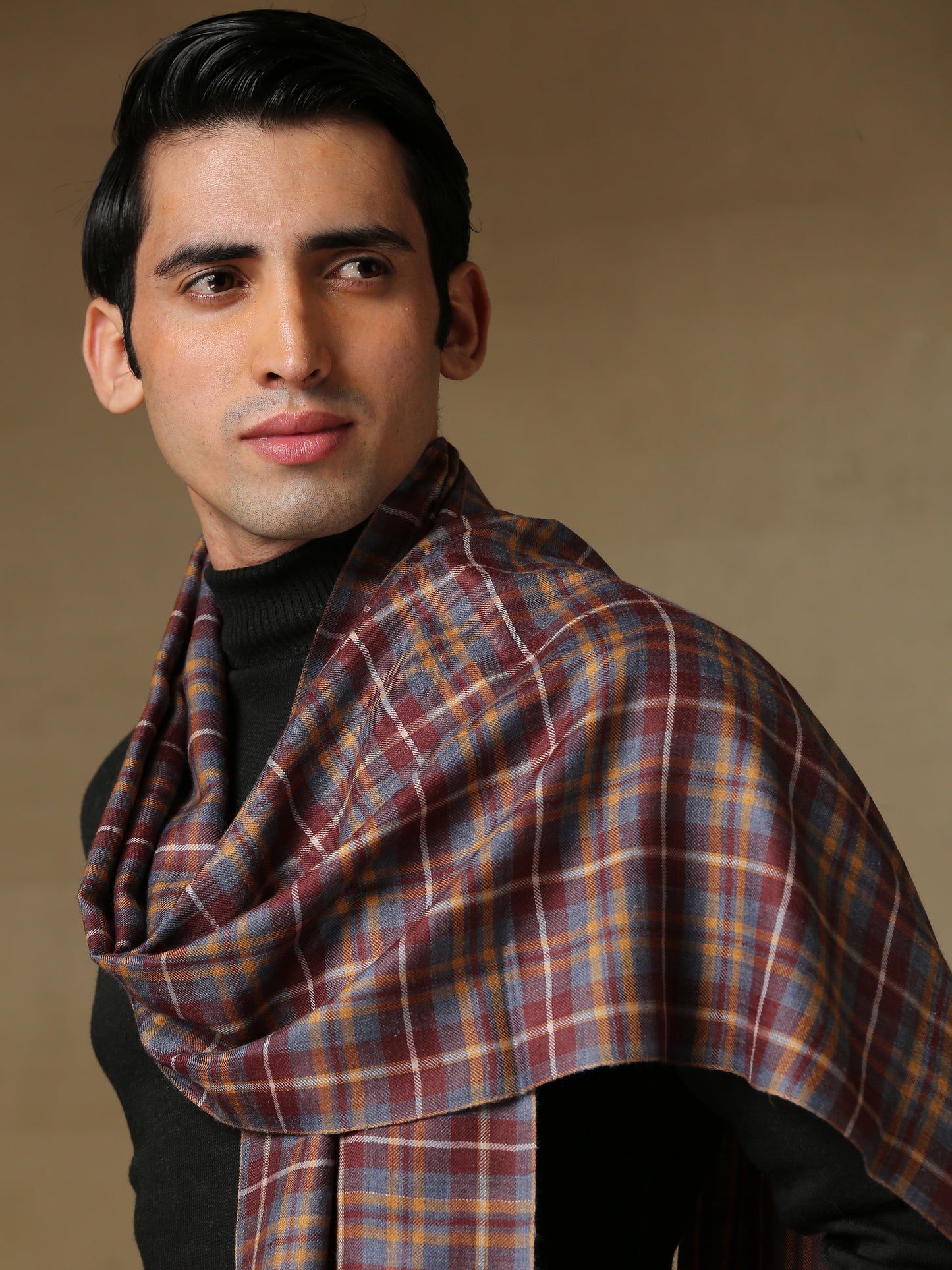 Wool Silk Pashmina Muffler
