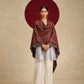 Thread Embroidery Jama Stole