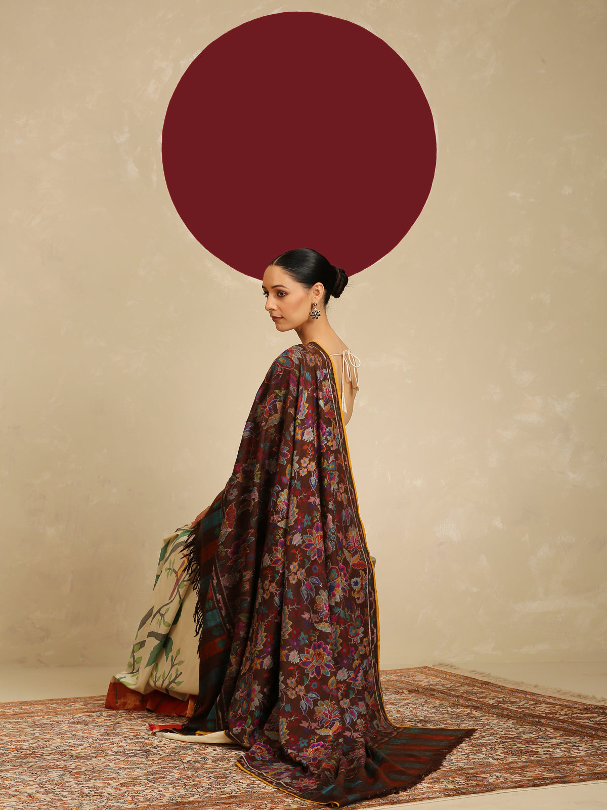 Ghamza Handloom Kani Shawl