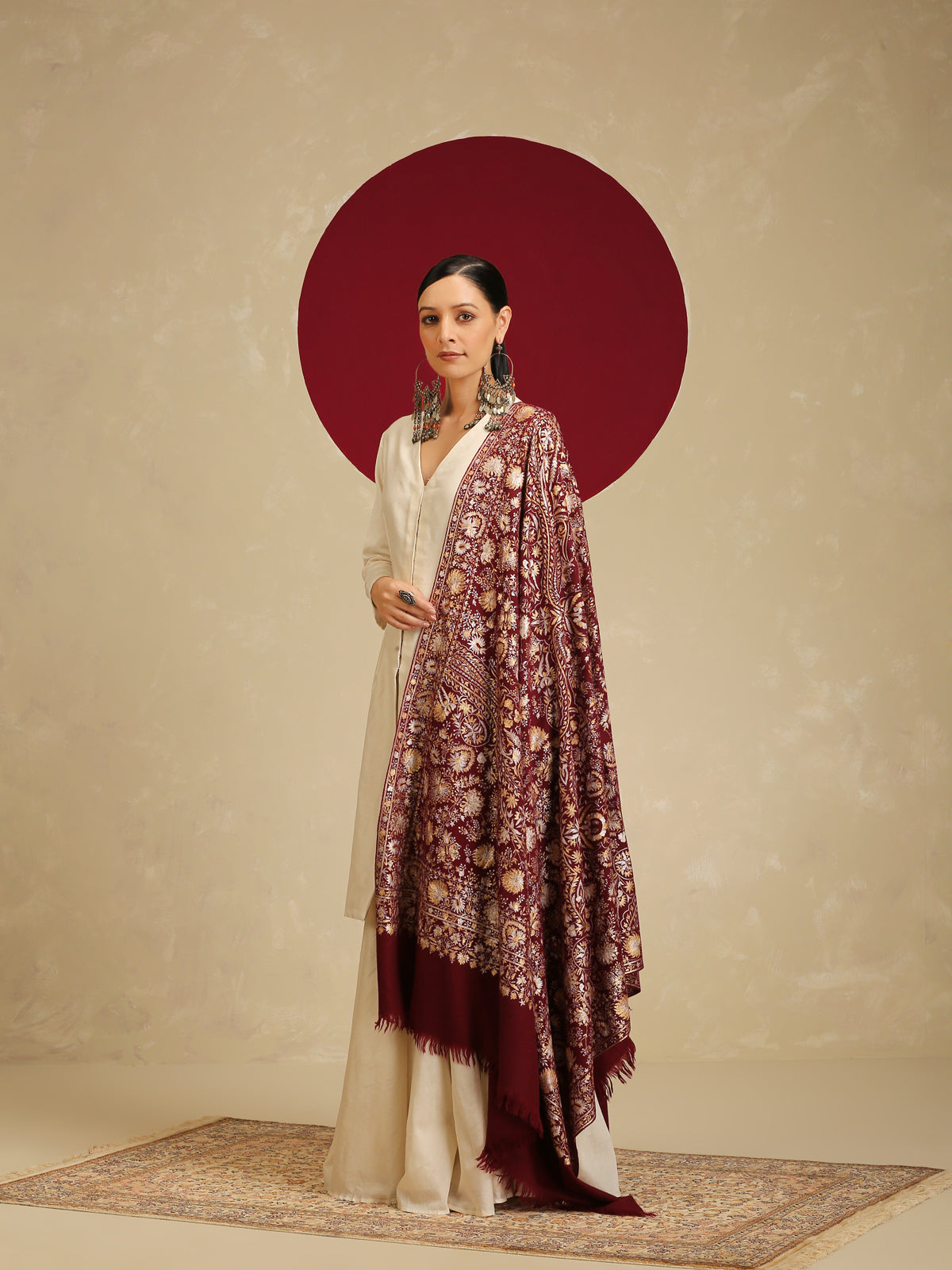 Zareen Jama Shawl