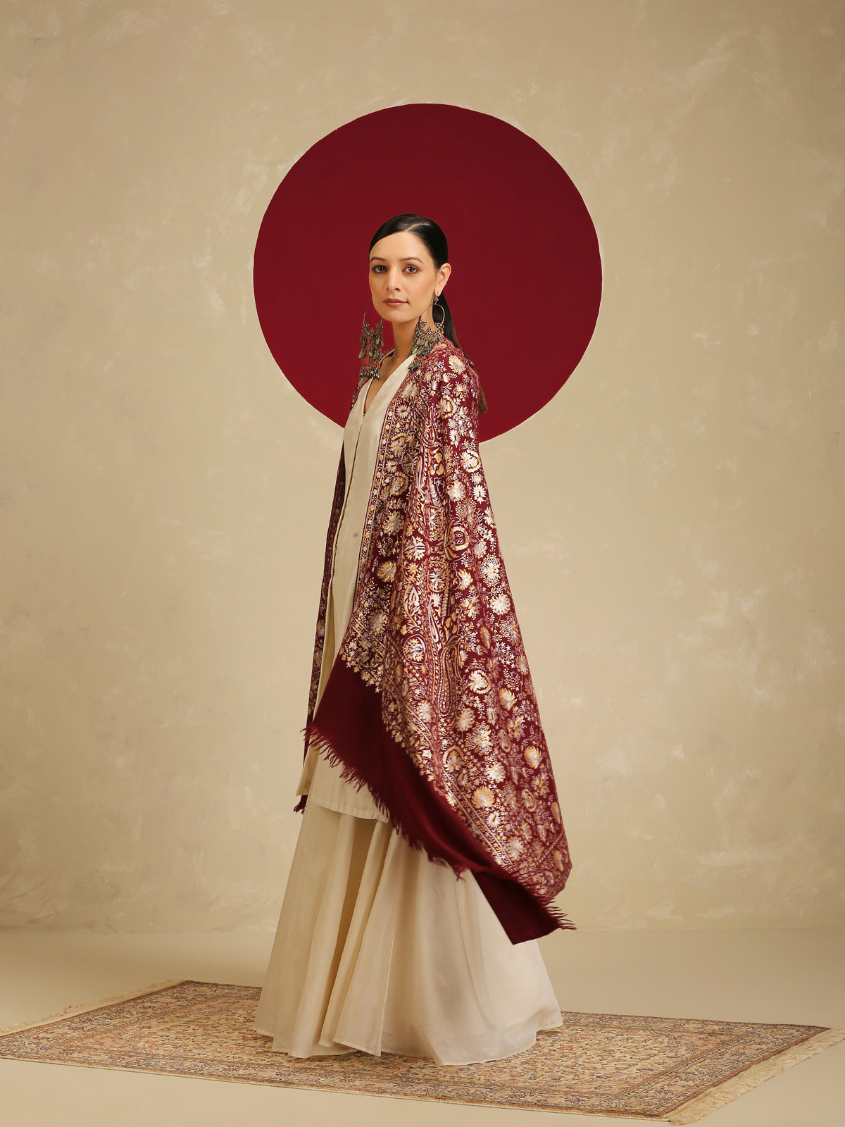 Zareen Jama Shawl