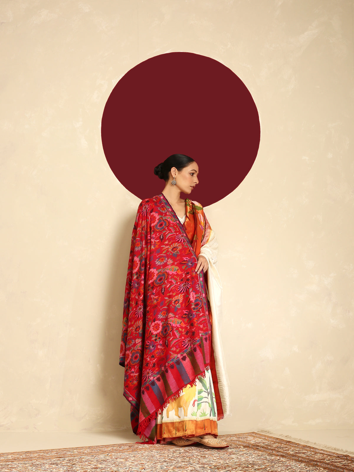 Basmat Handloom Kani Shawl