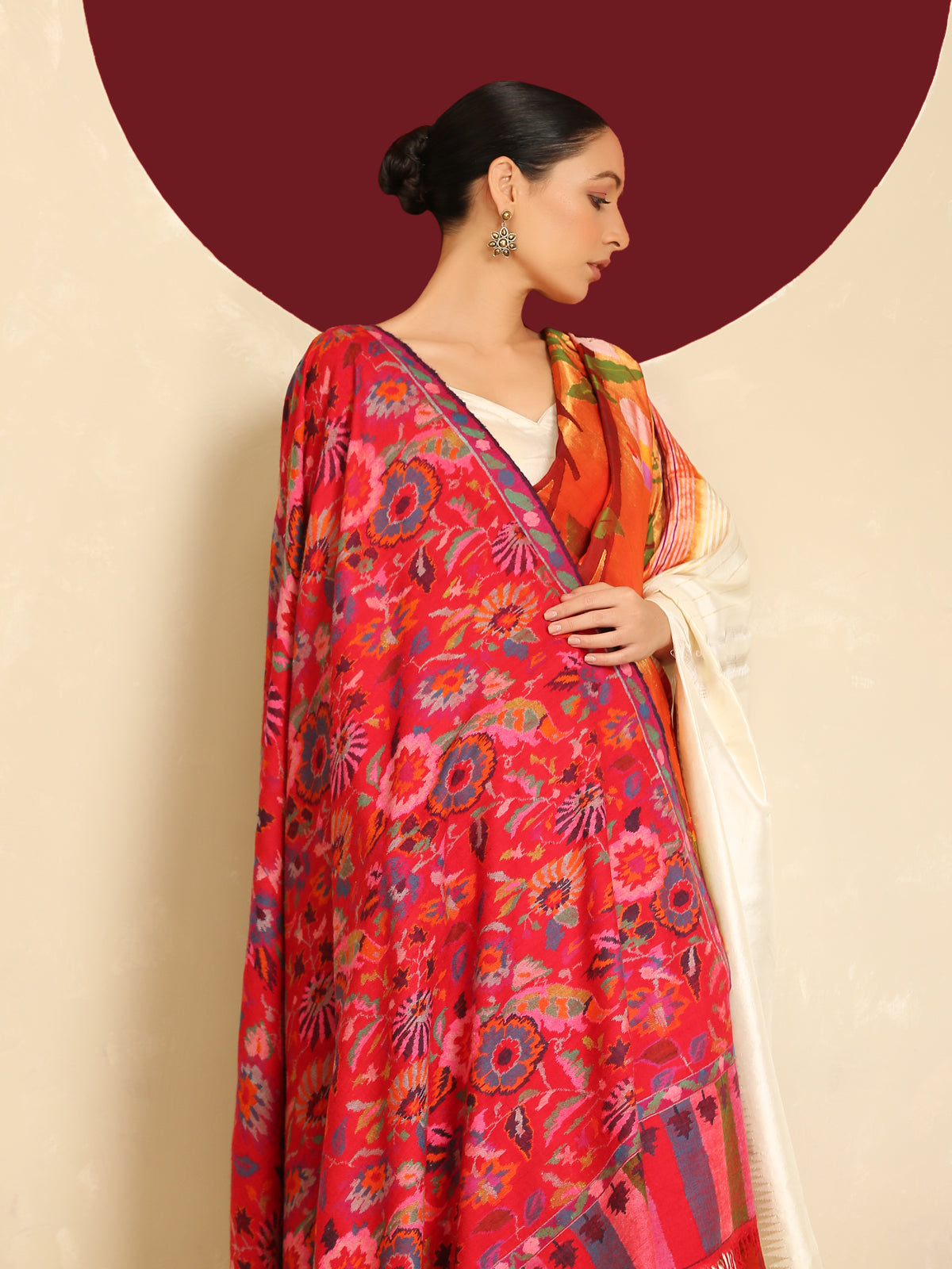 Basmat Handloom Kani Shawl