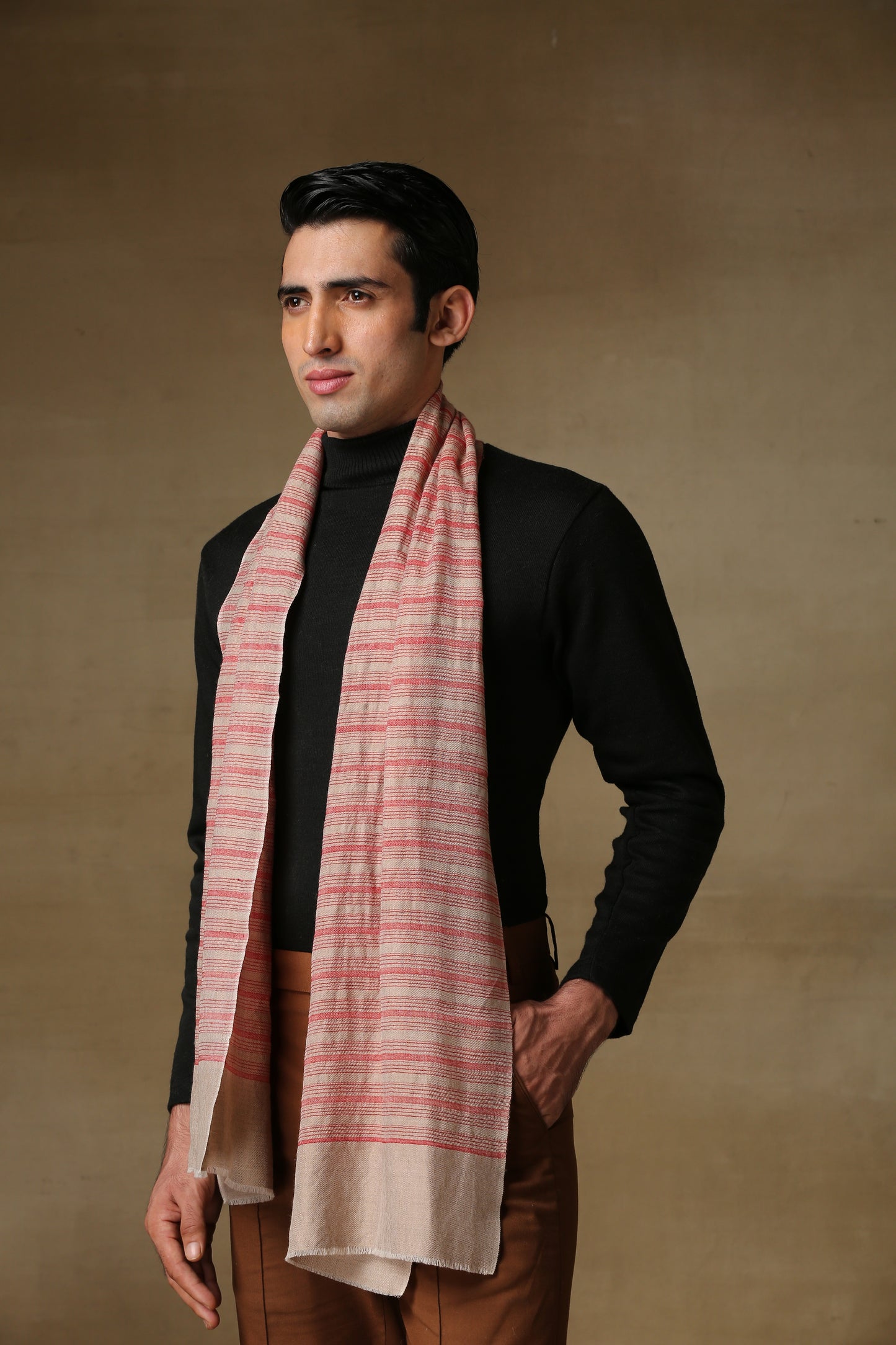 Wool Silk Pashmina Muffler