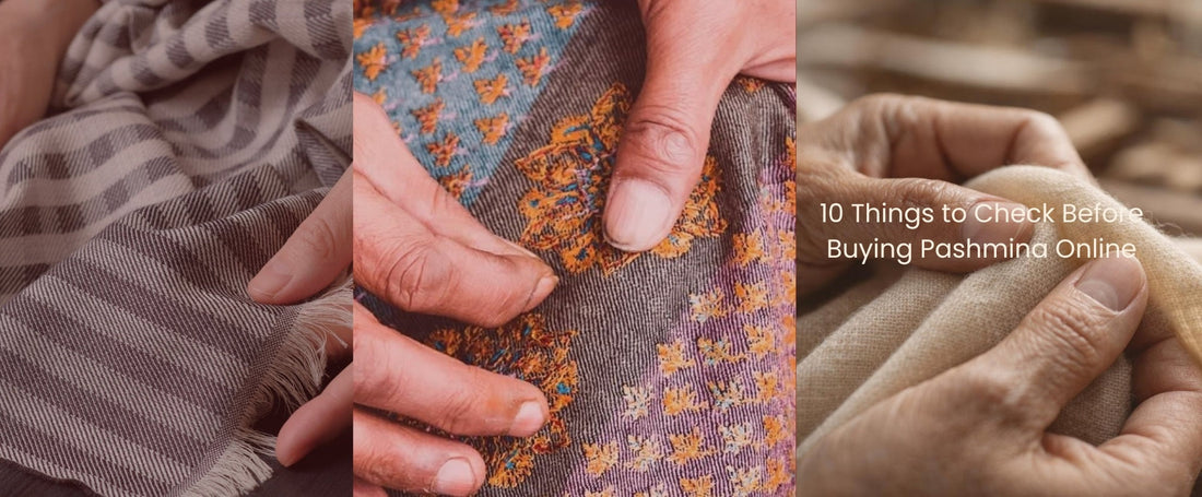 10 Things to Check Before Buying Pashmina Online