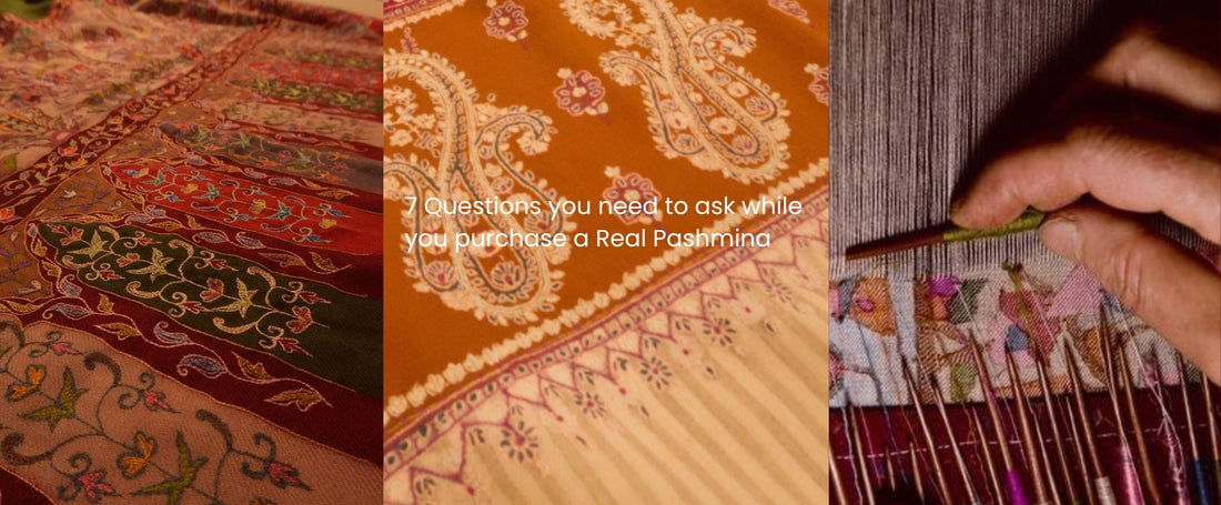 7 Questions you need to ask while you purchase a Real Pashmina