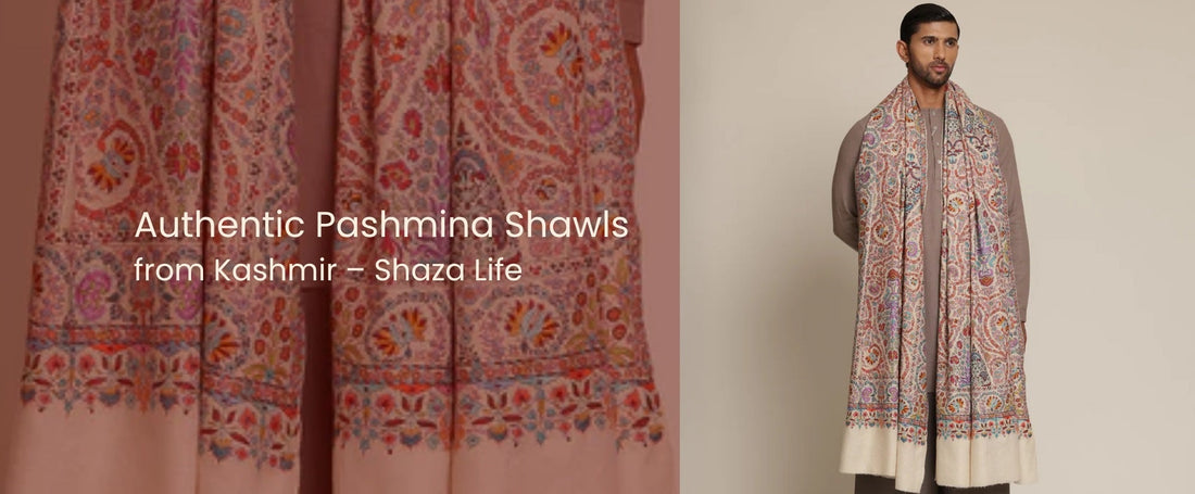 Authentic Pashmina Shawls from Kashmir – Shaza Life