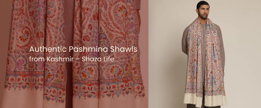 Authentic Pashmina Shawls from Kashmir – Shaza Life