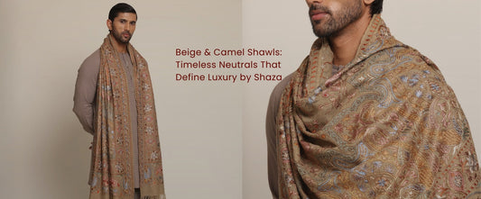 Beige & Camel Shawls