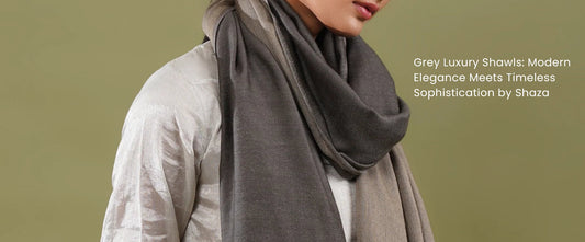 Grey Luxury Shawls
