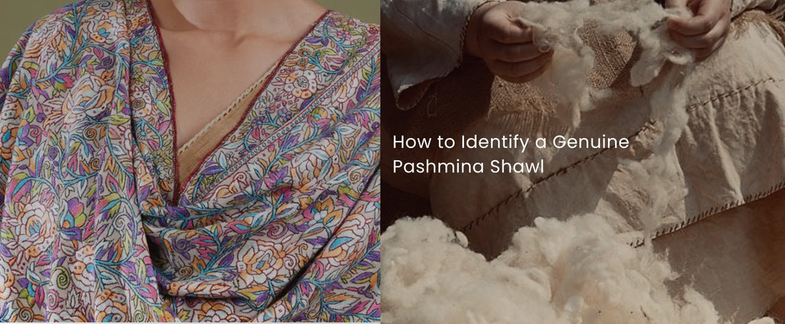 How to Identify a Genuine Pashmina Shawl