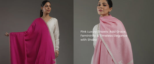 Pink Luxury Shawls