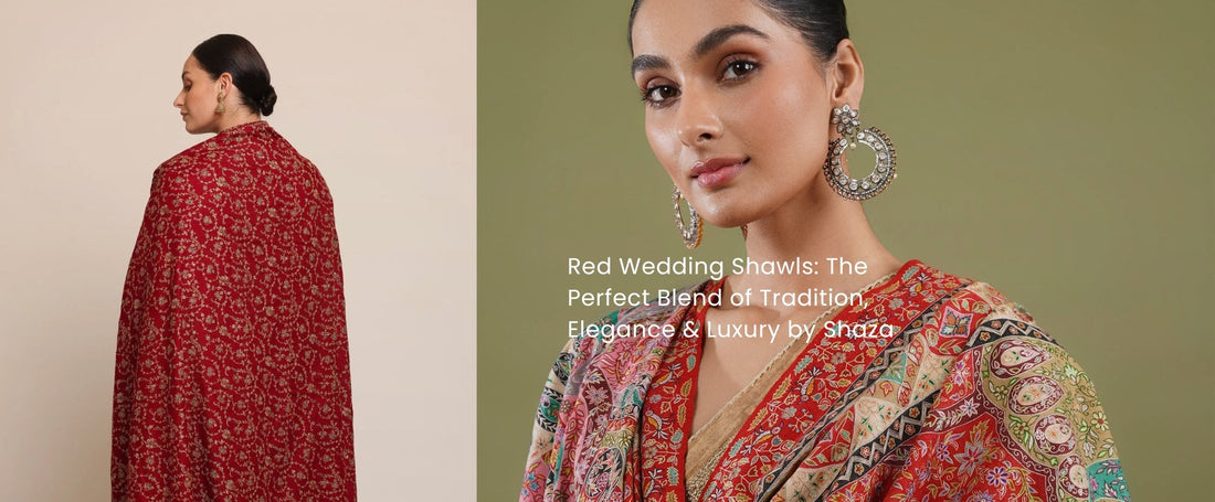 Red Wedding Shawls