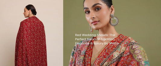 Red Wedding Shawls