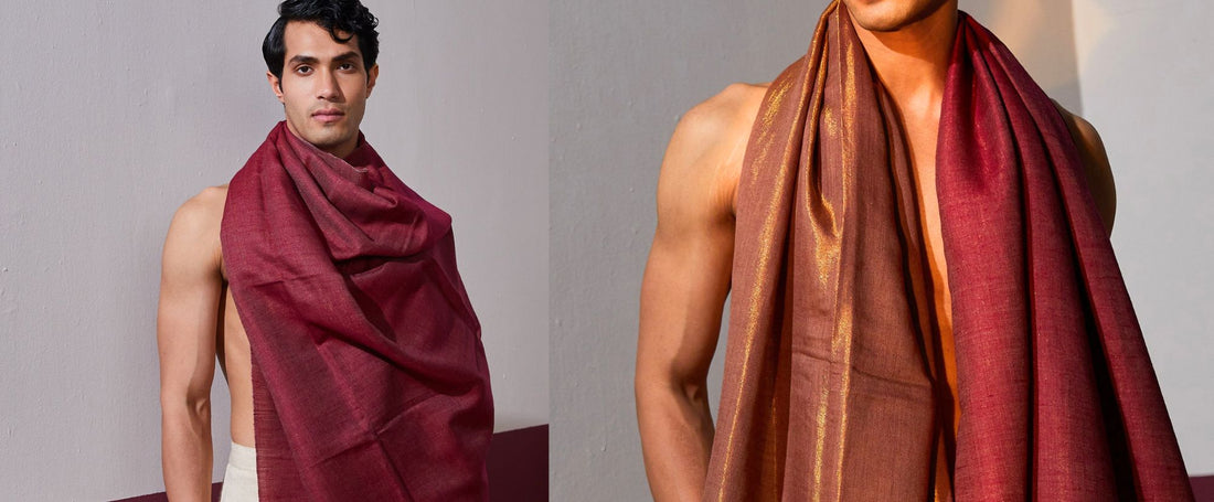 Reversible Pashmina Shawls – Two Stories, One Masterpiece by Shaza Life