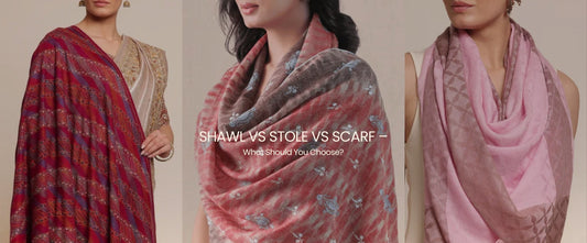 Shawl vs Stole vs Scarf – What Should You Choose?