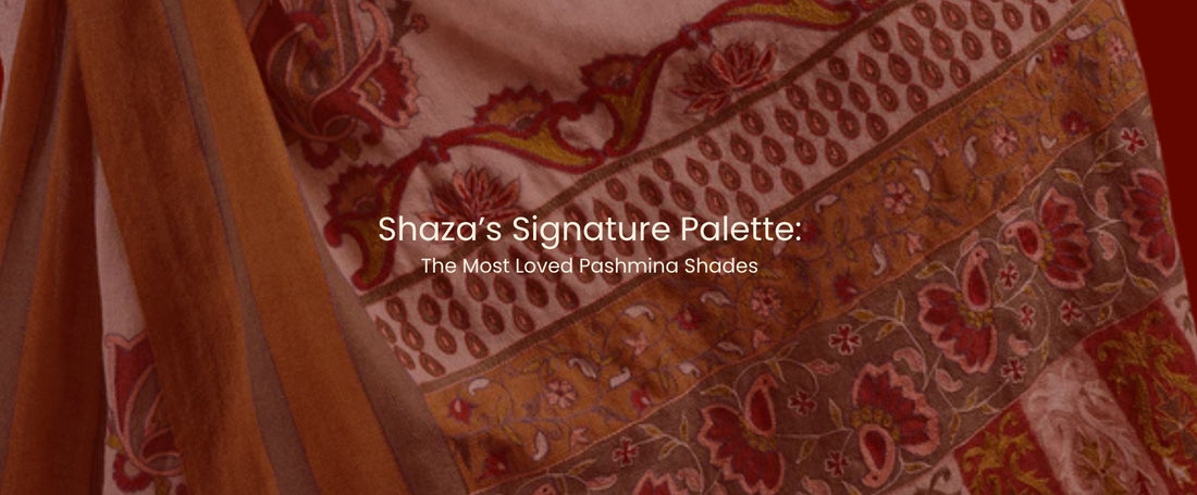 Shaza’s Signature Palette: The Most Loved Pashmina Shades