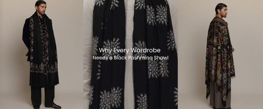 Why Every Wardrobe Needs a Black Pashmina Shawl