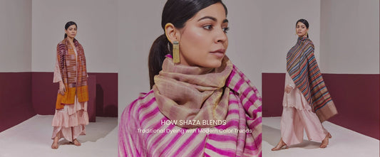 How Shaza Blends Traditional Dyeing with Modern Color Trends