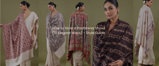 How to Style a Pashmina Shawl (10 Elegant Ways) - Style Guide