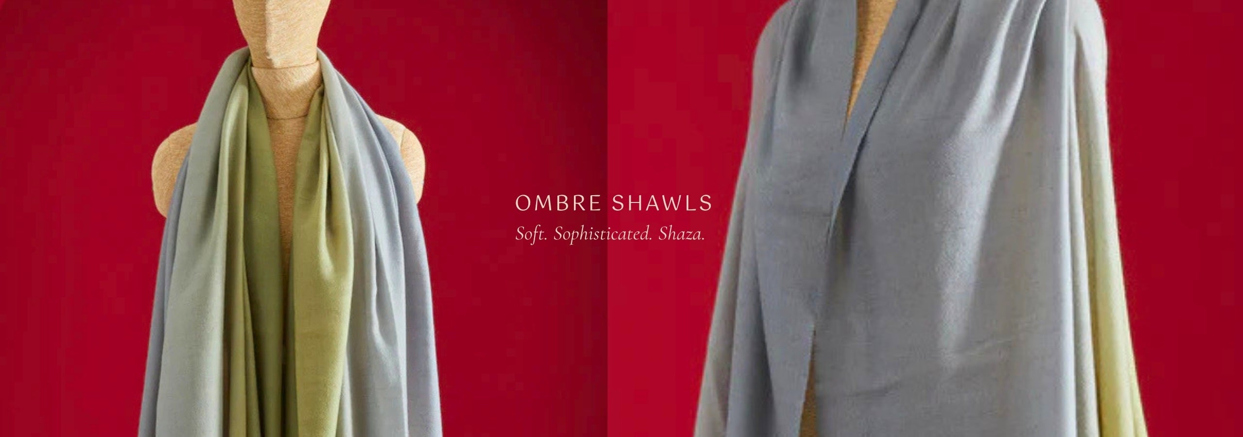 Ombre Shawls